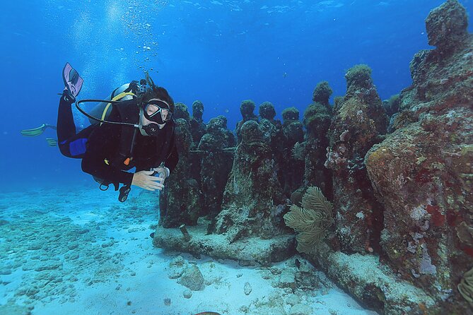 2 Tanks Dives Cancun Underwater Museum for Certified Divers - Why MUSA makes a good first underwater stop