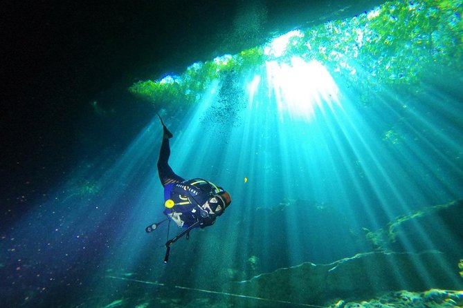 3 days diving in cenotes for certified divers - The 7:00 am Start in Puerto Aventuras