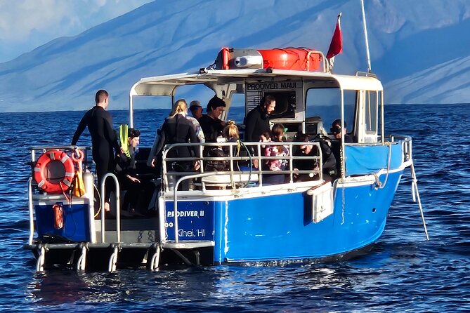 3-Tank Dive Featuring the Molokini Crater - Key points at a glance