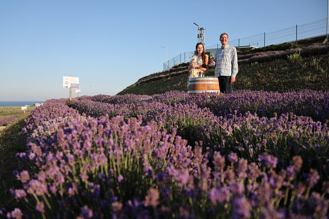 Aroma sampling of 5 Bulgarian Lavender varieties at DiVes Winery - Is $17.36 a fair price?