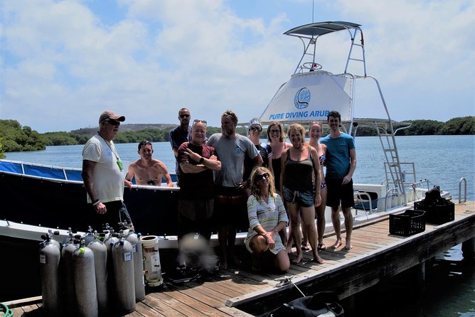 Aruba 2-Tank guided Dive for certified divers / own equipment - What the $109 price really covers