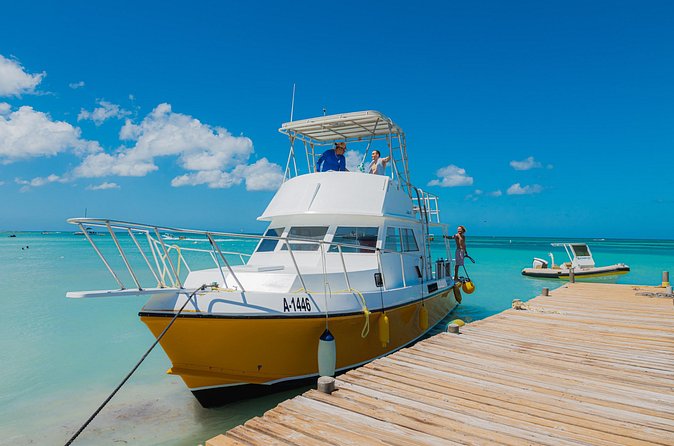 Aruba Certified Scuba Diving - The underwater itinerary can include two separate descents