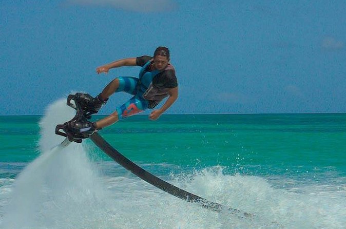 Aruba Flyboarding & Jetovator Experience: Fly Like a Bird & Dive Like a Dolphin - Palm Beach location and the value of a short session