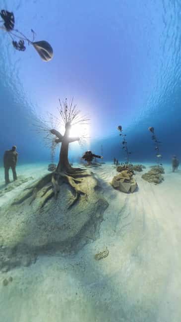 Ayia Napa: Musan Underwater Museum Scuba Dive - From hotel pickup to the shore