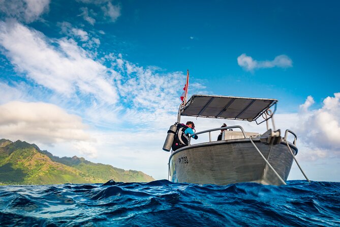 Baptism: introductory dive at Moorea Fun Dive - The 30-minute boat briefing