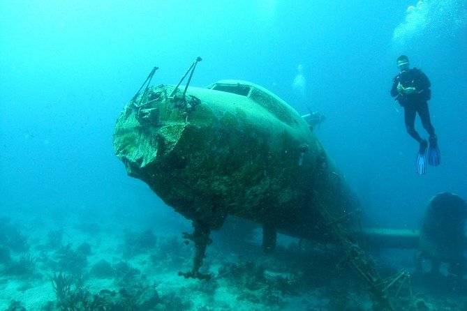 Boat Dive Shipwreck/ Airplanes/ Reef /2 tanks - The Jane Sea Shipwreck First