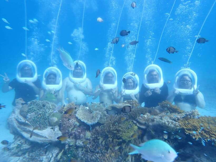 Boracay: Aquanaut Helmet Diving Experience - From Astoria Boracay to the Activity Platform