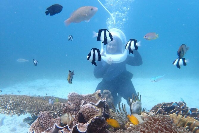 Boracay Helmet Diving - What the clear helmet changes