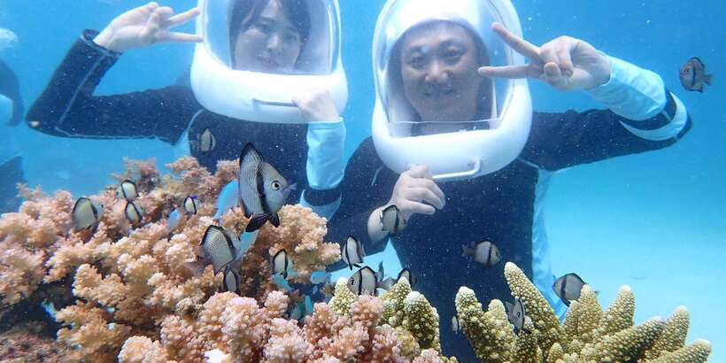 Boracay: Helmet Diving Experience with Photos and Videos - What the helmet experience actually feels like