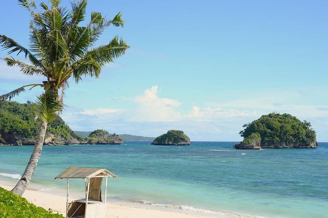 Boracay Island Hopping + Hot Kawa + Parasailing + Helmet Diving - Lunch and the unusual hot kawa bath