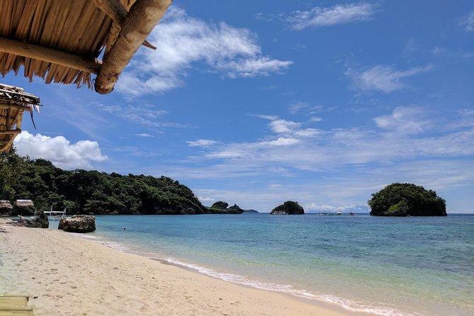 Boracay Island Hopping + Hot Kawa + Parasailing + Helmet Diving - Ilig Iligan, Crocodile Island, and the reef alternatives
