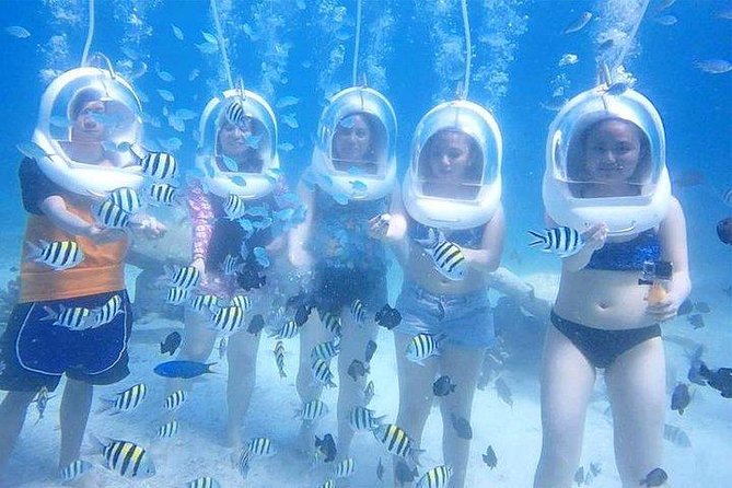 Boracay Island Hopping + Hot Kawa + Parasailing + Helmet Diving - Seasonal routes mean the scenery can change