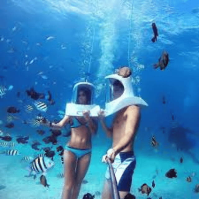 Boracay: Island Hopping with Buffet Lunch & Helmet Diving - Crystal Cove: a scenic stop with an optional entrance fee