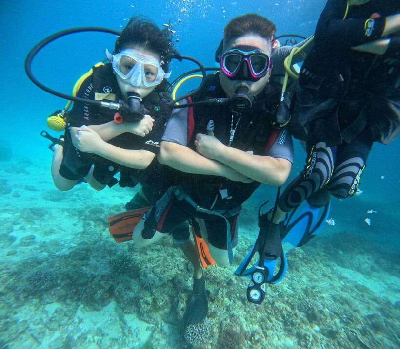 Boracay: Island Hopping with Buffet Lunch & Helmet Diving - Puka Beach: broad sand and open sea views