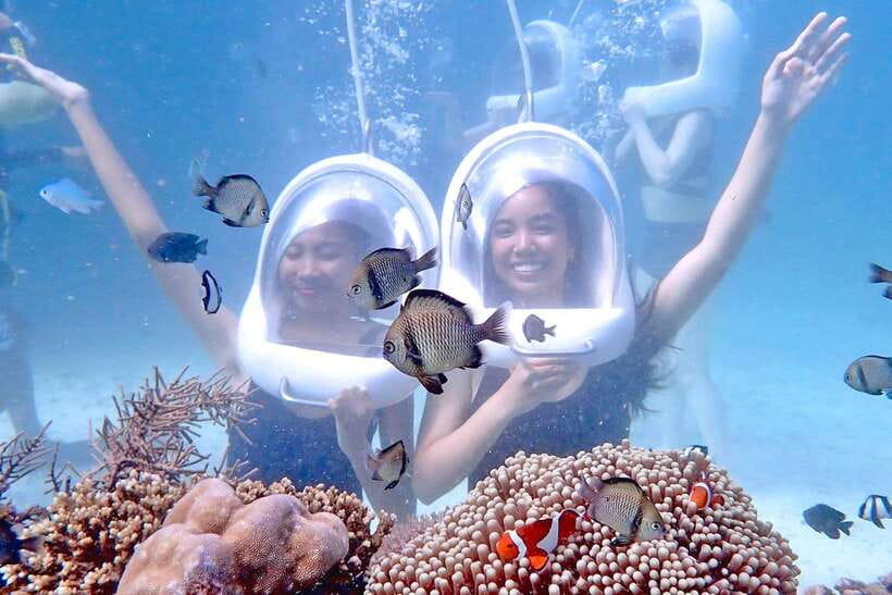 Boracay: Island Hopping with Crystal Kayak & Helmet Diving - Is $55 good value in Boracay?
