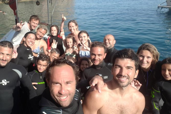 Bubble maker (scuba diving for children) - A first underwater outing at Mazzarò Bay