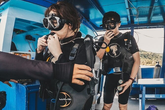 Bubblemaker Dive for 8 and 9 year olds in Koh Kood or Koh Rang - What the six-hour day looks like