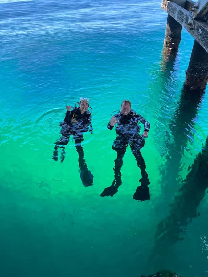 Busselton: Jetty Scuba Dive Tours with Underwater Sculptures - Riding 1.8km to the outer end