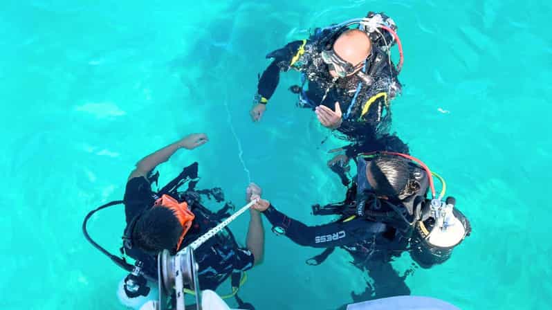Cagliari: Discover scuba diving for Beginners - The boat ride to Calamosca Cove