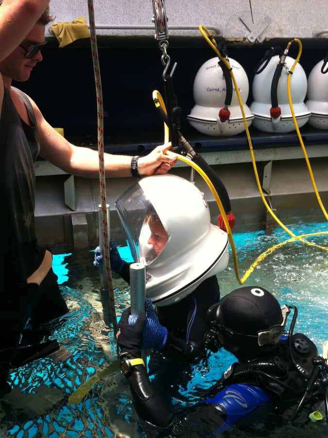 Cairns: Green Island and Seawalker Helmet Dive Combo - Key points at a glance