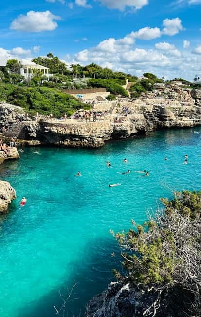 Cala en Blanes: Secret spots for the best dives with a local guide - Choosing your own height at the rock platforms