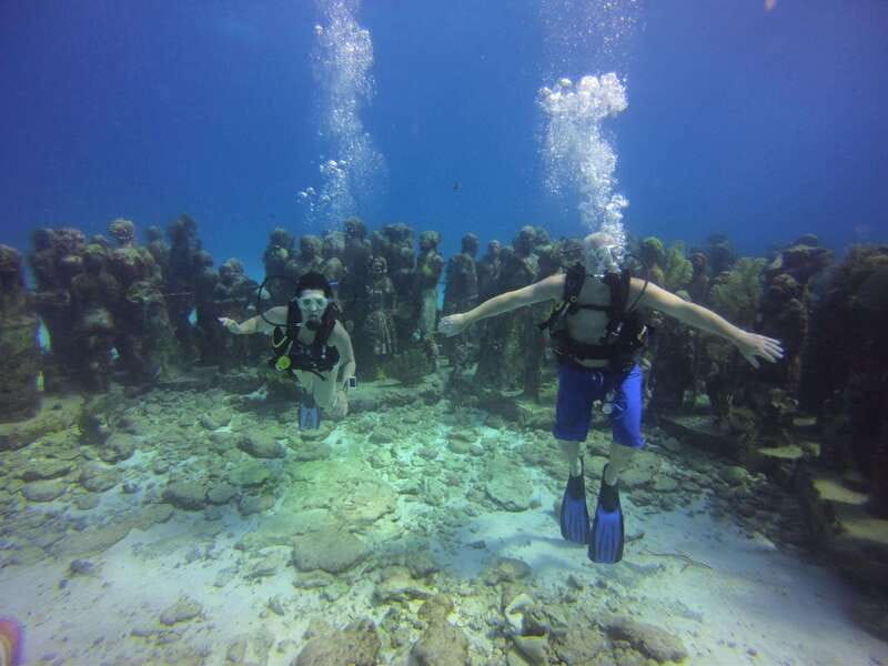 Cancun: 2-Tank Dive for Beginners with MUSA and Reef Dive - The second session brings the natural reef