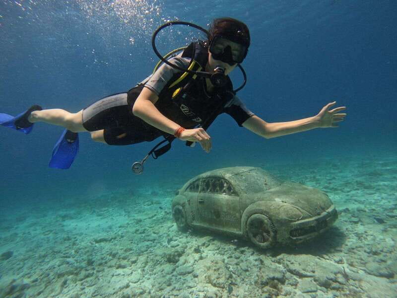 Cancun: Musa Underwater Museum & Reef Discover Scuba Diving - The 105-minute lesson and pool practice