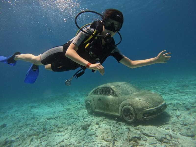 Cancun: Musa Underwater Museum & Reef Discover Scuba Diving - MUSA first, then a natural reef