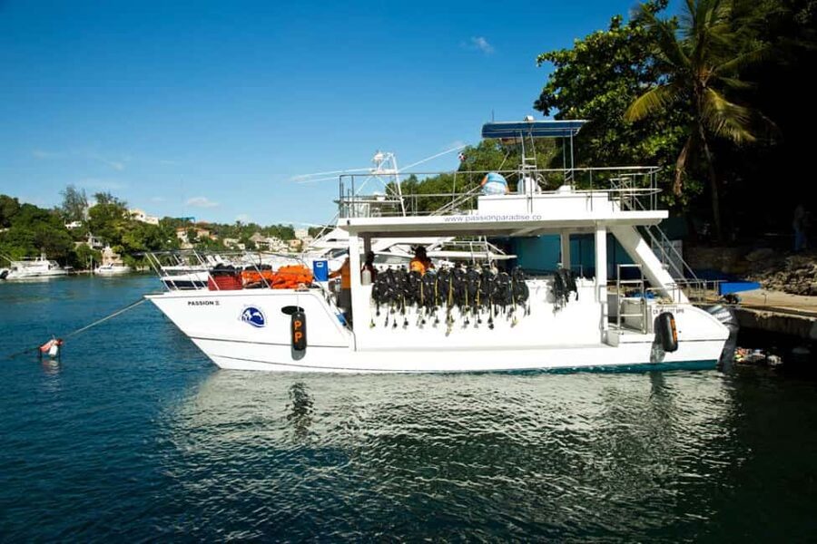 Catalina Island Scuba Diving Tour from Punta Cana - Two underwater sites, one long Caribbean day