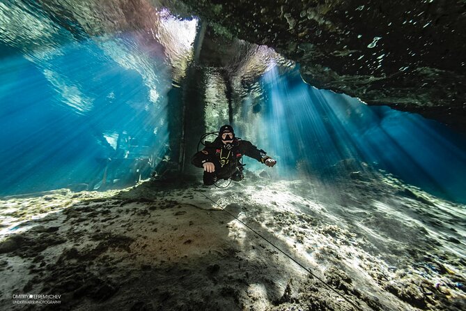 Cenote diving Dream Gate - The guides and the size of the group