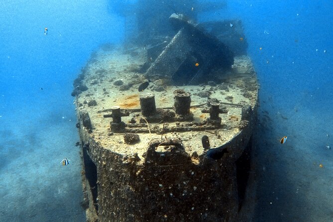 Certified Diver: 2-Tank Deep Wreck and Shallow Reef Dive Off Oahu - First stop: the Sea Tiger wreck