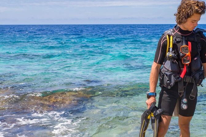 Chania Scuba Diving 2 Shore Dives(Receive Certification) - Fruit, water, and a proper pause
