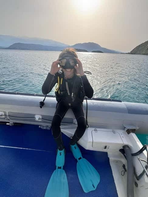 Chania :Scuba Diving for Beginners-Boat Dive - Choosing equipment and learning the basics
