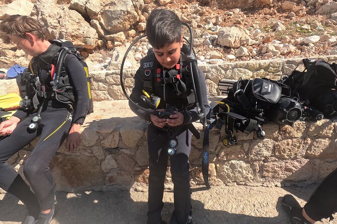Chania | Try Scuba Diving | Introduction Dive - Getting comfortable before entering the water