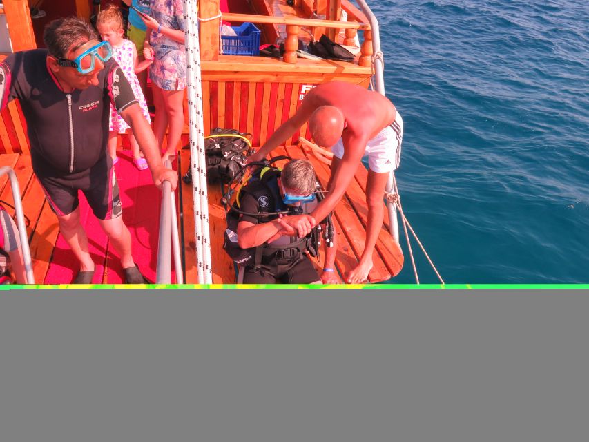City of Side: Scuba Diving with Lunch - The first 30-minute session and the Undersea Museum