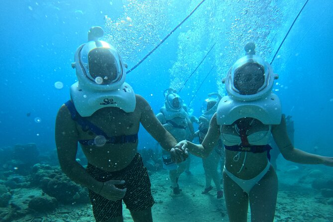 Curacao Helmet Diving-Walk the Ocean Floor, No Swimming Required - Marine life, photos, and the limits of the route