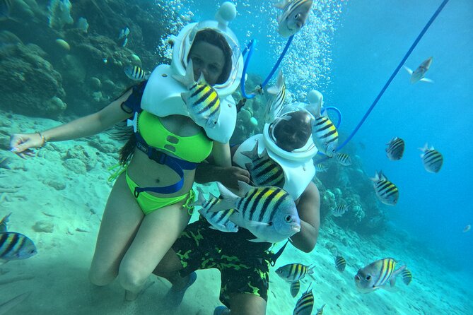 Curacao Helmet Diving-Walk the Ocean Floor, No Swimming Required - Group size and the pace of the outing