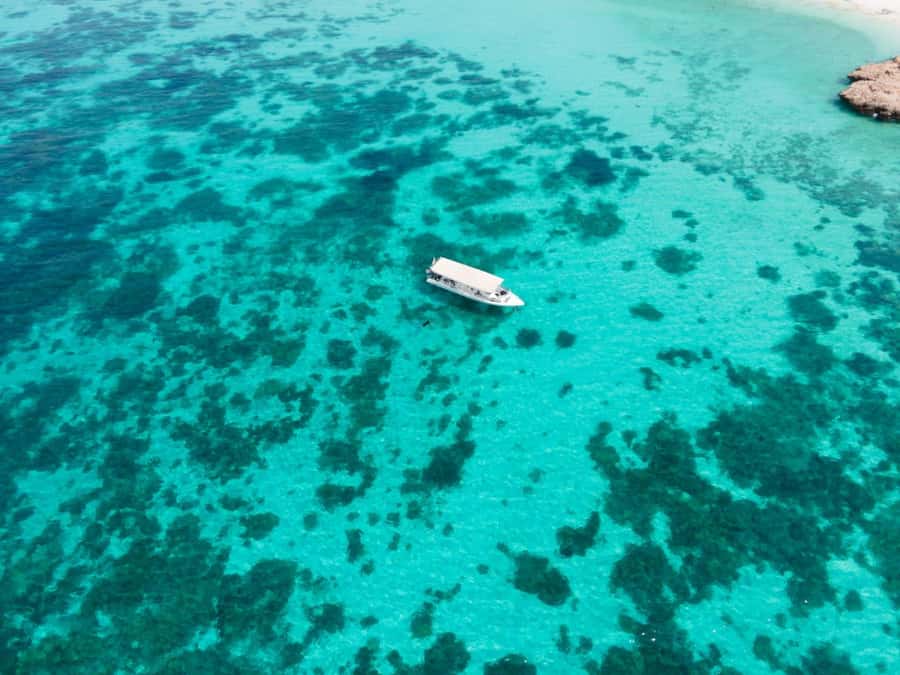 Dimaniyat Islands Scuba Diving Trip - The return to Alseeb Marina around 1:30 PM