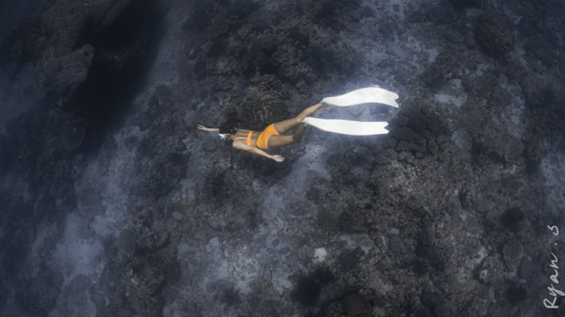 Discover Freediving in Boracay - Getting ready with the supplied equipment