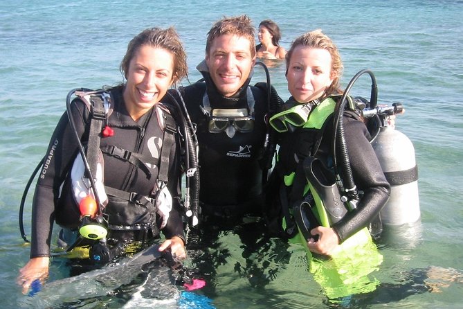 Discover Scuba Diving Adventure in Mykonos - The instruction comes before the reef