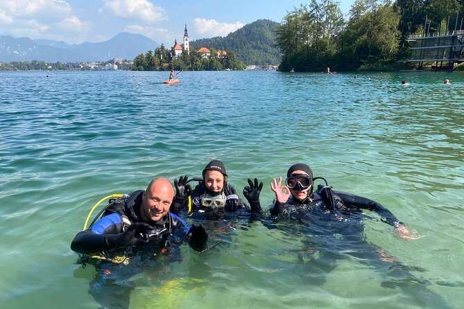 Diving Bled - Around Bled Island and the freshwater fish