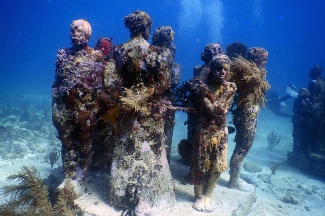 Diving in Cancun Underwater Museum of Art - Why the group size matters