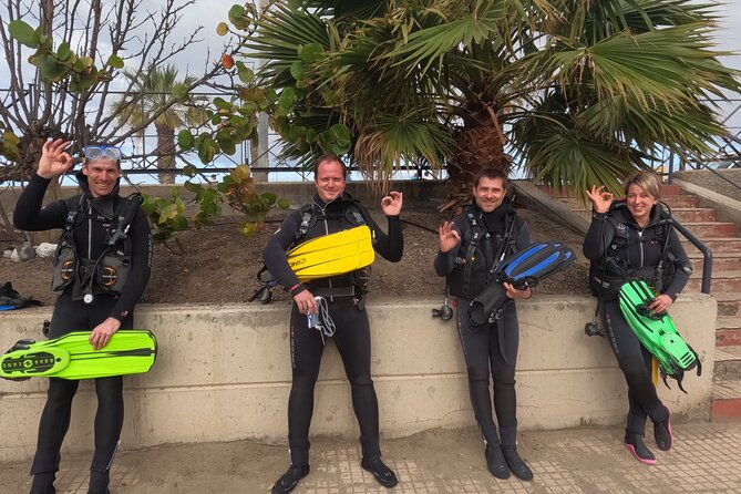 Diving in Los Cristianos, Tenerife - What happens before you enter the water