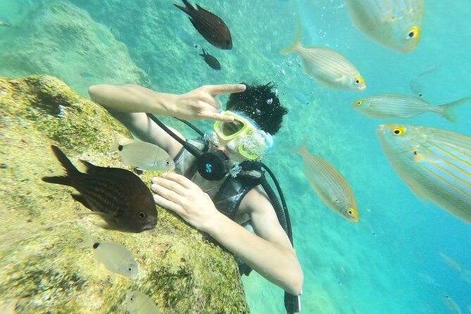 Diving with optional Pick Up - Drop Off from Antalya - Kemer’s coast from the deck and below the surface