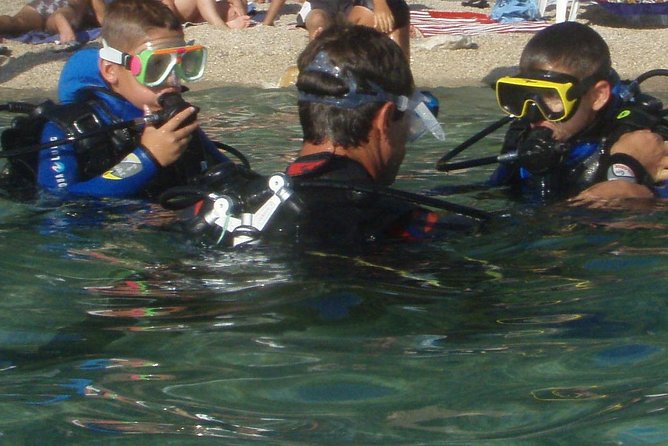DSD - First time diving course - Tučepi Beach: where the lesson begins