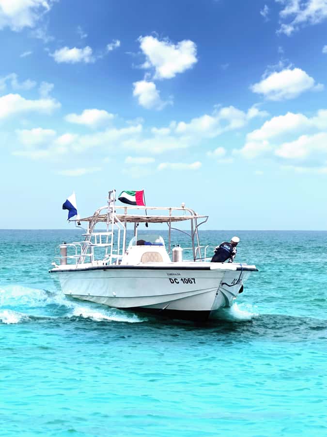 Dubai to Fujairah: First Scuba Diving + Transfer & BBQ - The safety briefing and equipment check