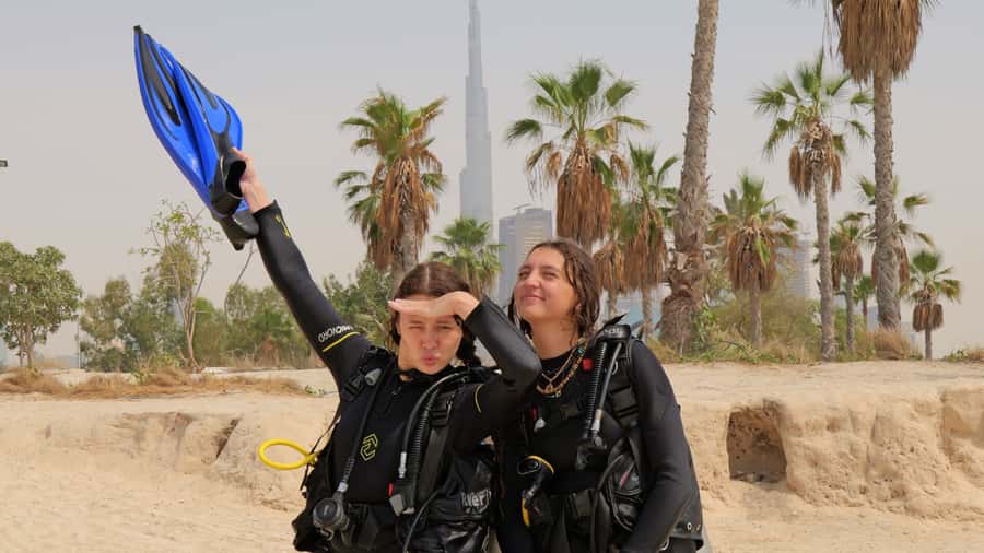 Dubai: VIP Private Scuba Dive with Free Hotel Transfer - Reaching Jumeirah Beach