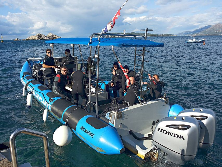 Dubrovnik: 1-Day Diving Package - Boat sites with wrecks, caves, and Lokrum