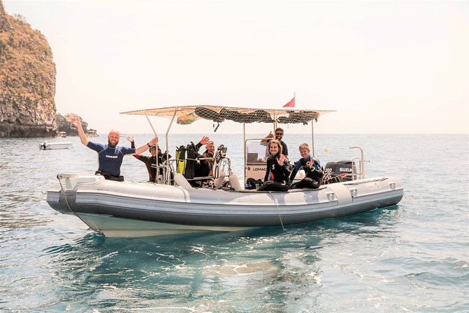 Exciting PADI Discover Scuba Diving Experience Isola Bella Marine Park Taormina - The boat ride to Isola Bella Marine Park
