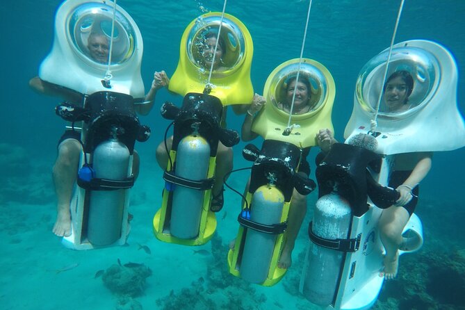 Experience a Submarine Scooter with ScubaDoo Punta Cana - The reef views and marine life